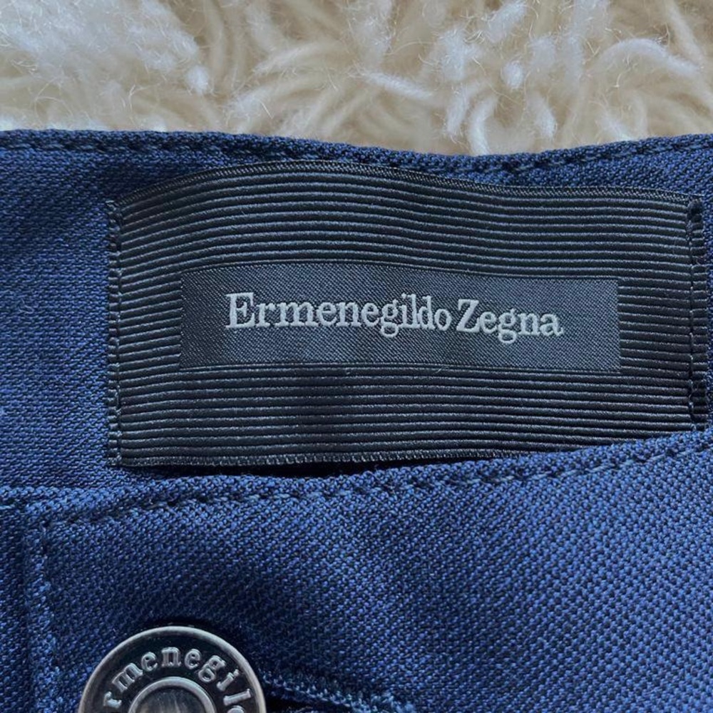 Ermenegildo Zegna navy blue pants
